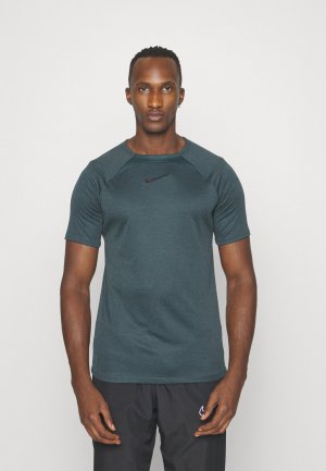 Спортивная футболка ACADEMY , глубокие джунгли/черный Nike