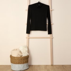 Водолазка Everyday, черная CozyHome. Цвет: черный