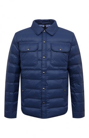 Утепленная куртка Polo Ralph Lauren. Цвет: синий