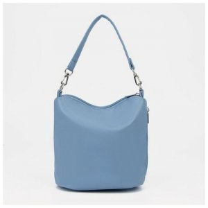 Сумка торба , голубой Miss Bag. Цвет: голубой
