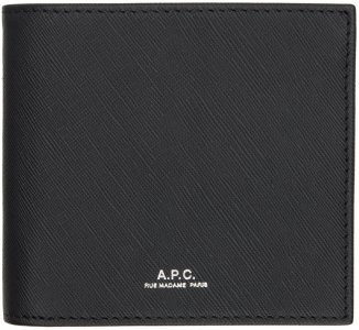 Черный кошелек New A.P.C.