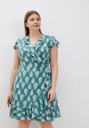 Платье Winzor. Цвет: зеленый