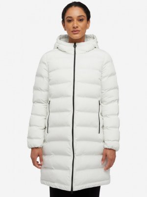 Куртка утепленная женская Spherica, Белый Geox. Цвет: белый