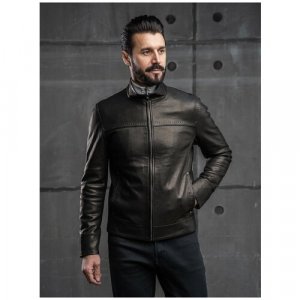Кожаная куртка , размер S, черный Sartori Dodici. Цвет: черный