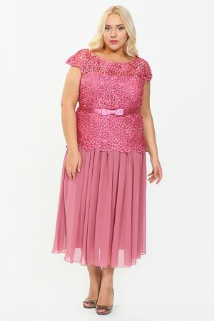 Платье Lia Mara. Цвет: розовый