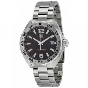 Наручные часы WAZ1112.BA0875, черный, серебряный TAG Heuer