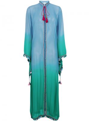 Платье омбре Fatima Talitha. Цвет: синий