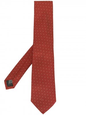 Жаккардовый галстук Gieves & Hawkes. Цвет: красный