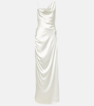 Свадебное платье из шелкового атласа минервы , белый Vivienne Westwood