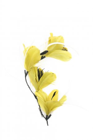 Желтая брошь в форме цветов Marina Rinaldi. Цвет: multicolor