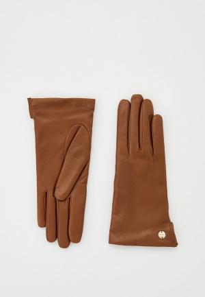 Перчатки Coccinelle AUDREY GLOVE. Цвет: коричневый