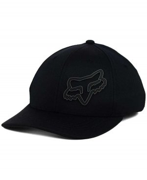 Черная гибкая шапка для юношей Signature II мальчиков Fox
