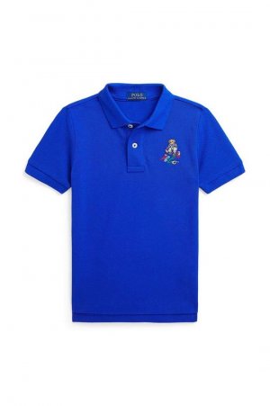 Рубашка-поло из детской шерсти , синий Polo Ralph Lauren