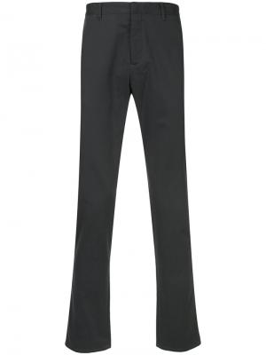 Классические брюки-чинос Cerruti 1881. Цвет: серый