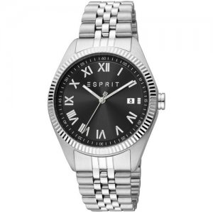 Наручные часы ES1G365M0055, черный, серебряный ESPRIT. Цвет: черный