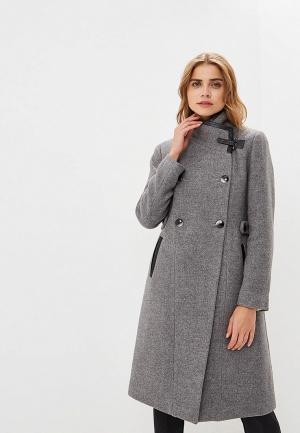 Пальто Style national. Цвет: серый