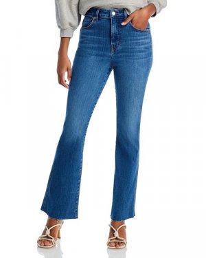 Расклешенные джинсы до щиколотки с высокой посадкVeronica Beard Veronica