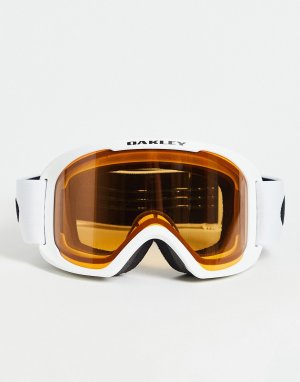 Горнолыжная маска бело-оранжевого цвета O-Frame 2.0-Белый Oakley