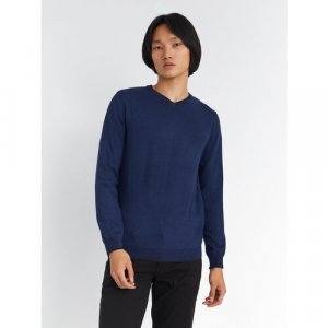 Пуловер, размер M, синий Zolla. Цвет: синий