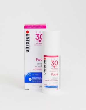Антивозрастной солнцезащитный крем для лица SPF 30 50 мл-Бесцветный Ultrasun
