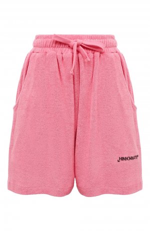 Хлопковые шорты HINNOMINATE. Цвет: розовый