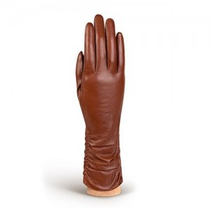 Перчатки , размер 6, коричневый ELEGANZZA. Цвет: коричневый