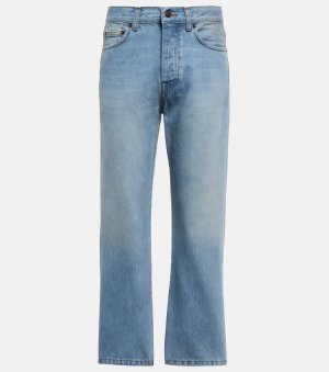 Укороченные джинсы Lesley из денима THE ROW, синий Row