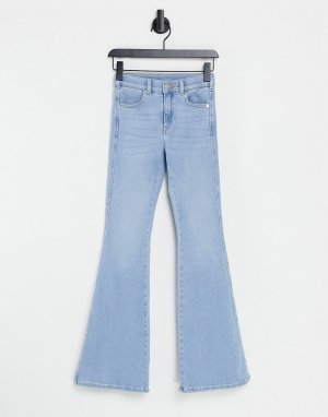 Голубые расклешенные джинсы с классической талией Macy-Голубой Dr Denim