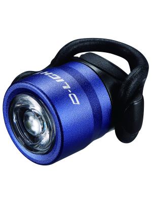 Алюминиевый передний габаритный фонарь D-light. Цвет: голубой