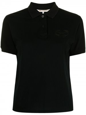 Рубашка поло Sports pre-owned с вышитым логотипом Christian Dior. Цвет: черный