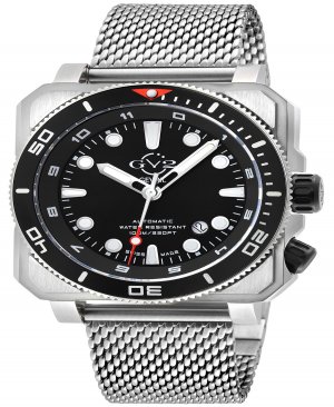 Мужские часы Xo Submarine швейцарские автоматические серебристого цвета с браслетом из нержавеющей стали, 44 мм Gevril