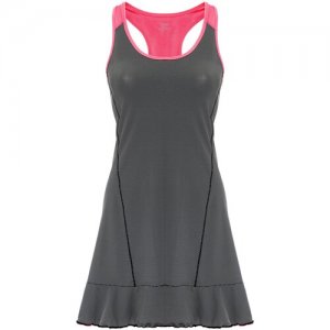 Платье женское для тенниса Devotion tennis dress CASALL. Цвет: серый