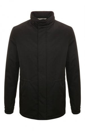 Утепленная куртка Canali. Цвет: чёрный