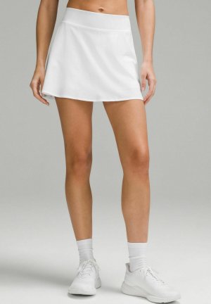 Спортивная юбка LIGHTWEIGHT HIGH-RISE TENNIS lululemon, цвет white Lululemon