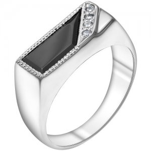 Серебряное кольцо с фианитом Т-115001 TEOSA