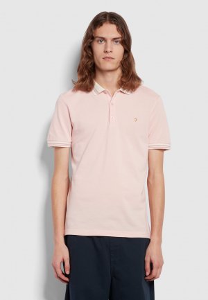 Рубашка-поло STANTON SS , цвет mid pink Farah