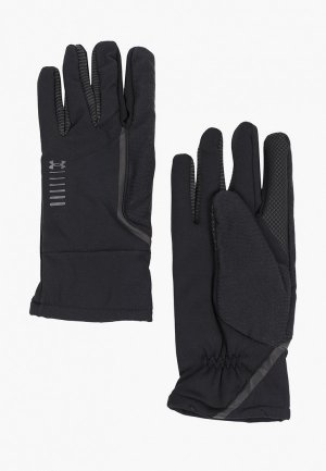 Перчатки беговые Under Armour Mens Storm Run Glove. Цвет: черный