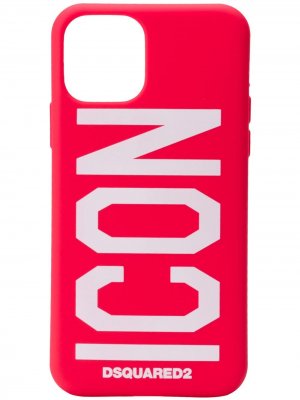 Чехол для iPhone 11 Pro с принтом Icon Dsquared2. Цвет: красный