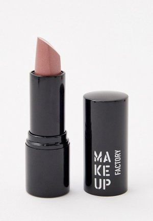Помада Make Up Factory для губ кремовая Lip Color №113, радужный розовый, 4г. Цвет: бежевый