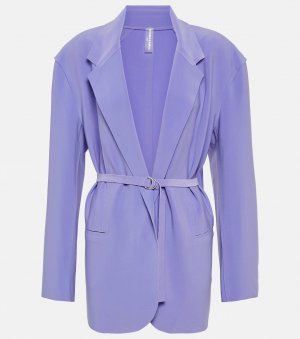 Однобортный пиджак NORMA KAMALI, фиолетовый Kamali