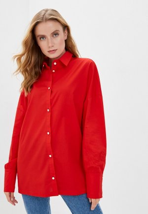 Рубашка Cauris. Цвет: красный