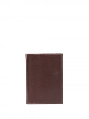 Обложка для документов 2000-х годов Hermès. Цвет: коричневый