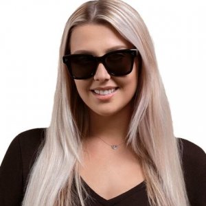 Поляризованные солнцезащитные очки Breya , цвет Recycled Black/Smoke Polarized RAEN optics