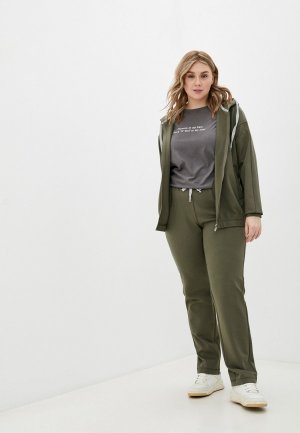 Костюм спортивный Modress. Цвет: хаки