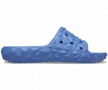 Классические геометрические шлепанцы 2.0 мужские, цвет Elemental Blue Crocs
