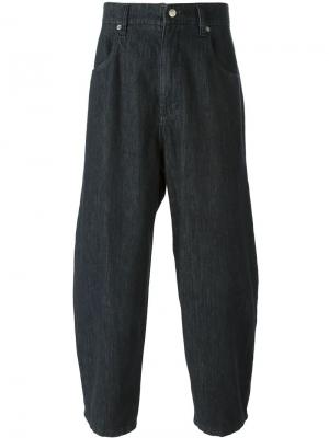 Широкие джинсы Société Anonyme. Цвет: чёрный