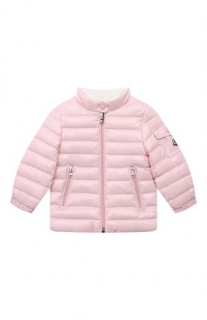 Утепленная куртка Moncler. Цвет: розовый