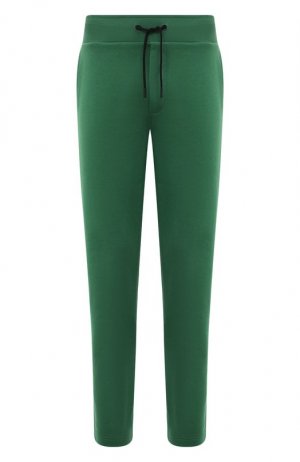 Хлопковые брюки KNT. Цвет: зелёный