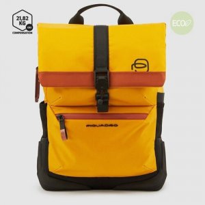 Рюкзак колье PIQUADRO, желтый Piquadro. Цвет: желтый/желтый
