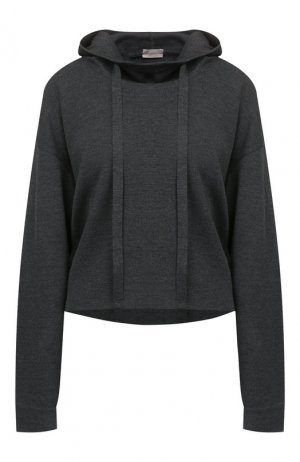 Шерстяной пуловер MRZ. Цвет: серый